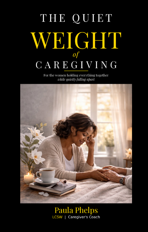 The Quiet Weight of Caregiving book cover